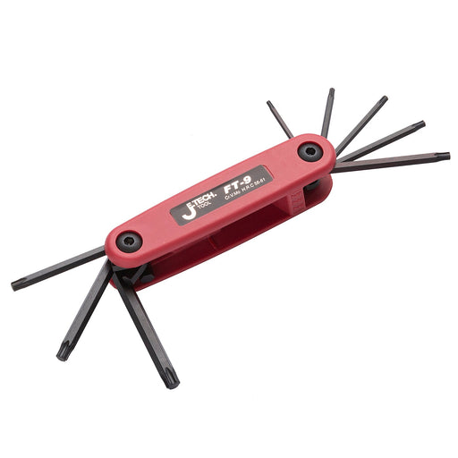 9pc Folding Torx Key Set