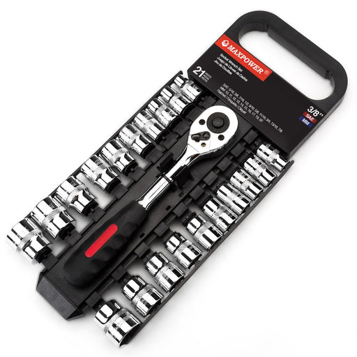 21pc 3/8" Drive socket Wrench Set