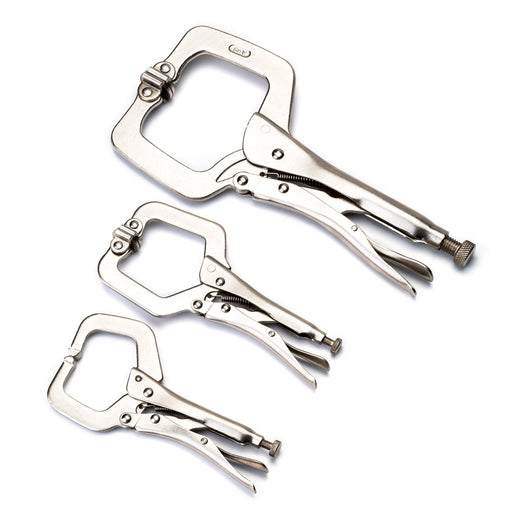 3Pcs Locking C-Clamp Set