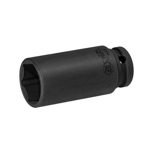 Jetech 1/2" Dr 26mm DEEP impact socket