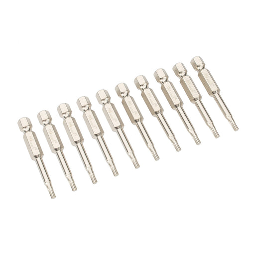Jetech 50mm T10 magnetic torx bits 10pcs