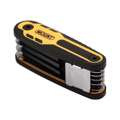8pcs Locking Folding  hex key set                                                                           Size: 1.5-2-2.5-3-4-5-6-8mm.