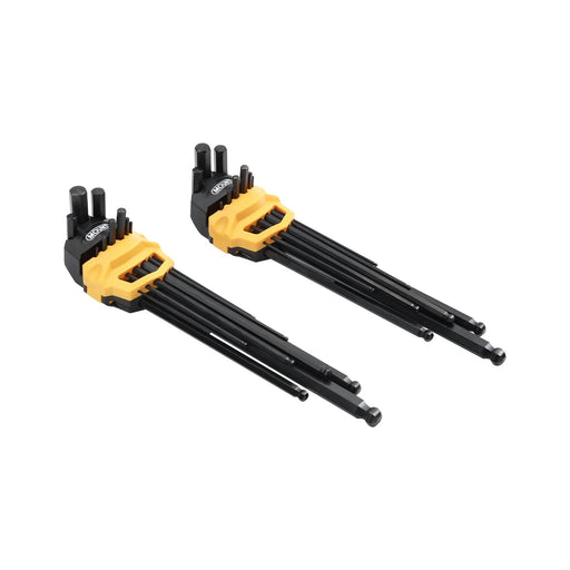 18pcs Extra Long  Ball Point Hex Key set
CRV Steel, Black finish