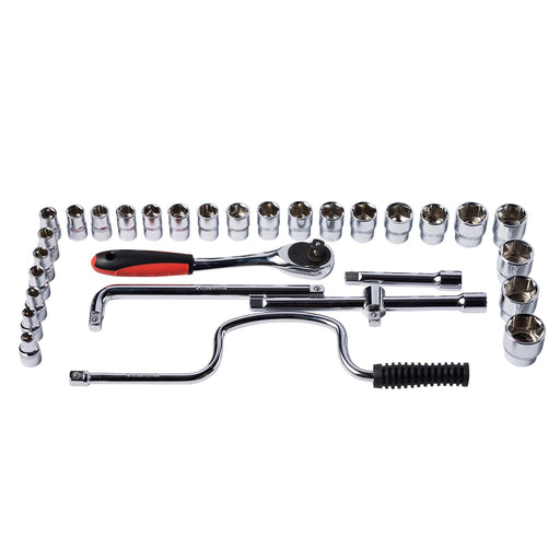 32pcs 1/2â€ Drive Socket Wrench Set